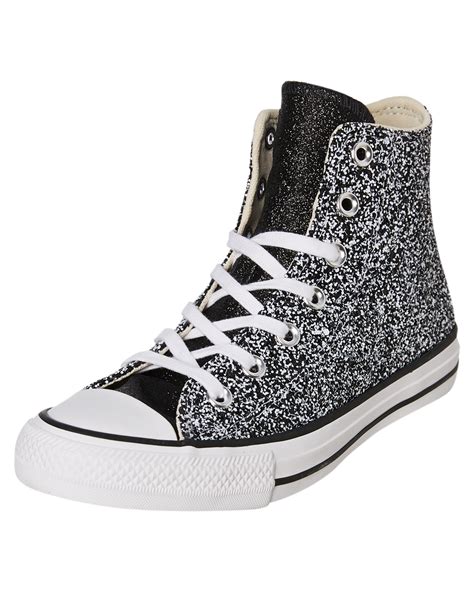 sparkly black sneakers for women